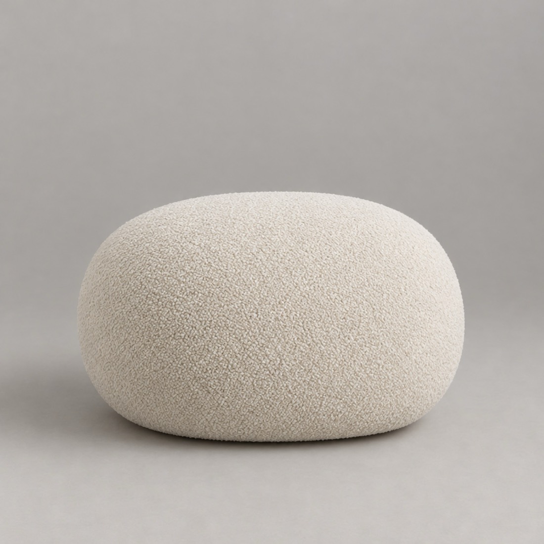 Pouf Galet assorti
